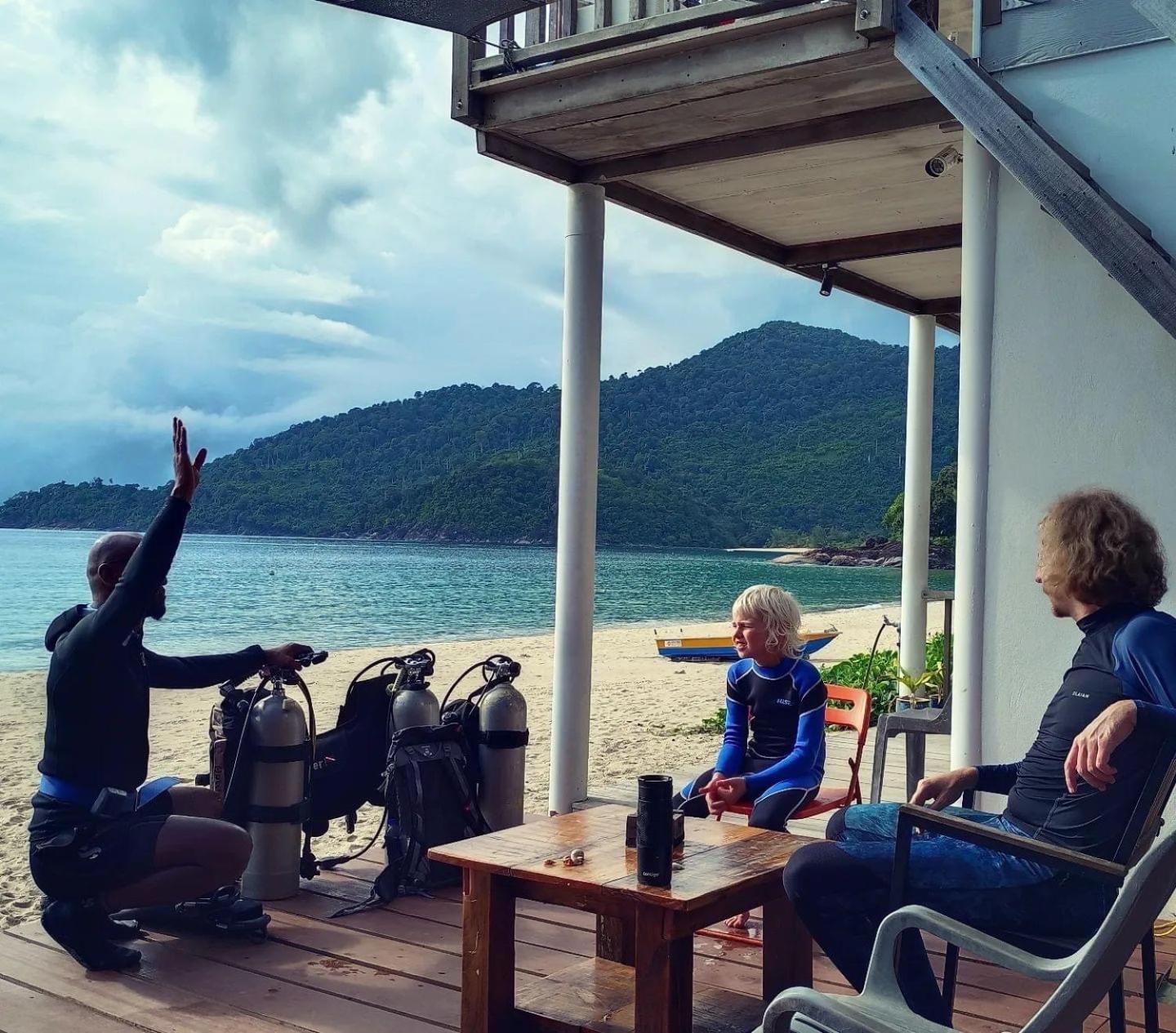 Tiongman Scubadive & Lodge Kampong Juara Zewnętrze zdjęcie
