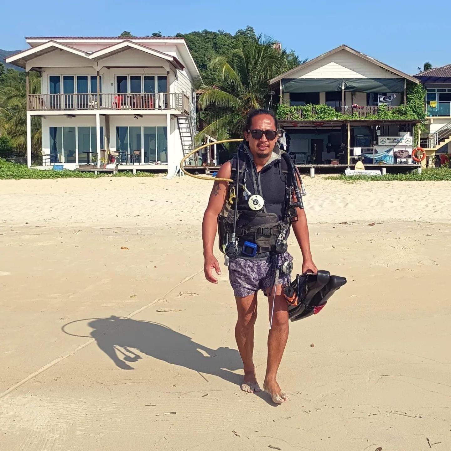 Tiongman Scubadive & Lodge Kampong Juara Zewnętrze zdjęcie